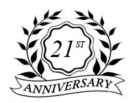 May & May, P.C. 21 year anniversary seal